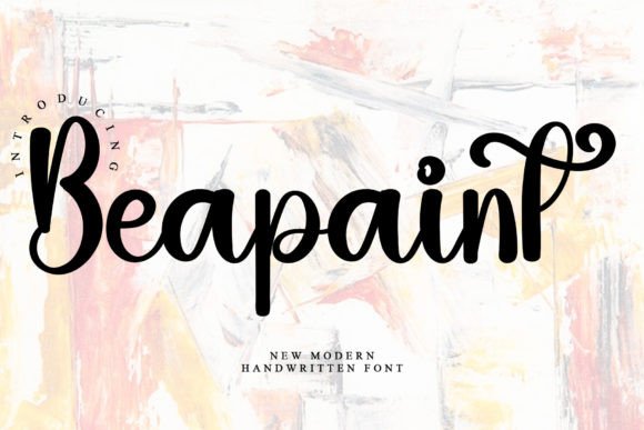 Beapaint: A Magical Script Font for Creative Branding