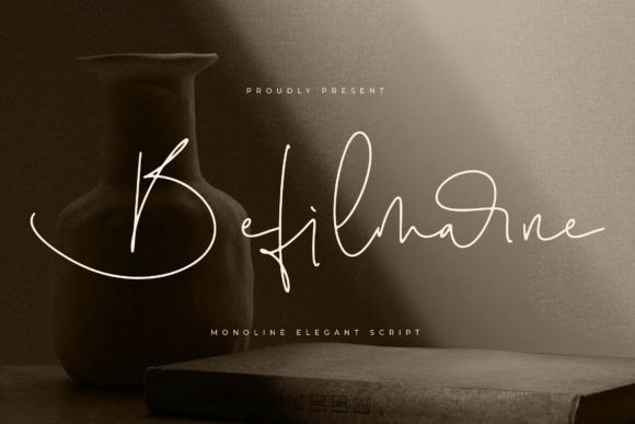 Befilmarne: A Script Font for Elegance and Versatility