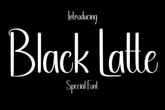 Black Latte: A Sweet Handwritten Font for Crafters and Sellers