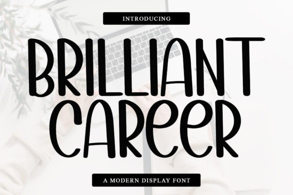 Brilliant Career: A Festive Typeface for Handmade Holiday Goods