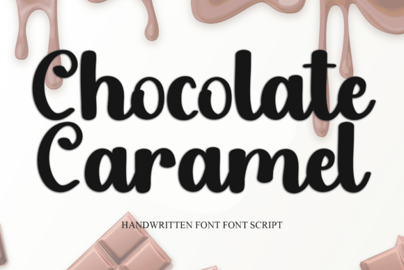 Chocolate Caramel: A Handwritten Font for Elegant Editorial Design