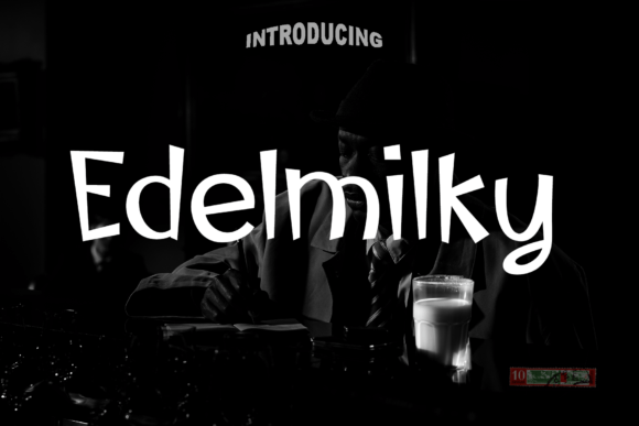 Edelmilky: The Handwritten Typeface That Elevates Campaign Visuals