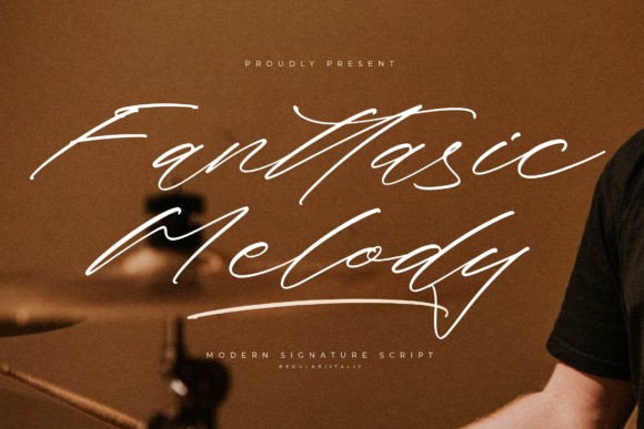 Fanttasic Melody: A Modern Script for Editorial Branding