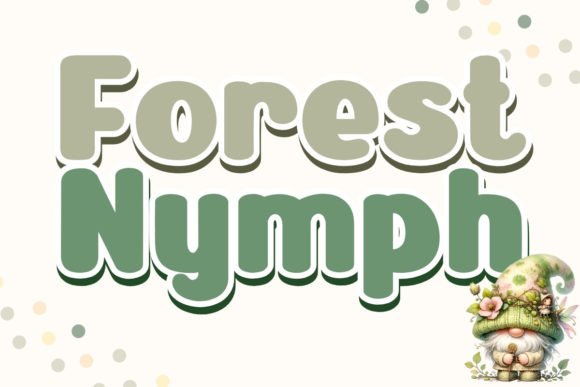 Forest Nymph Typeface: A Whimsical Upgrade for Boutique Branding