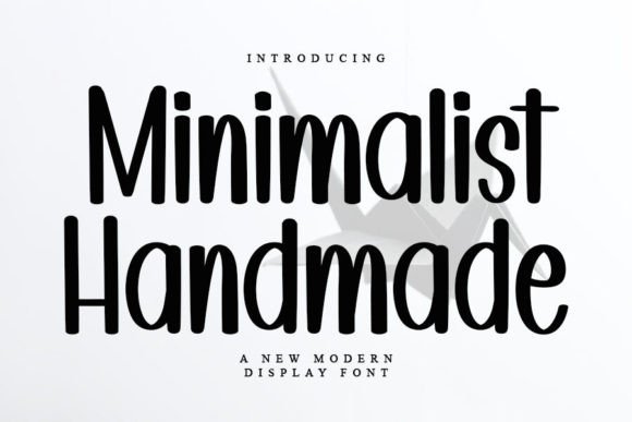 Minimalist Handmade: The Festive Typeface for Brand Consistency