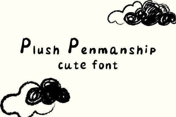 Plush Penmanship: A Playful Font for Creative Branding