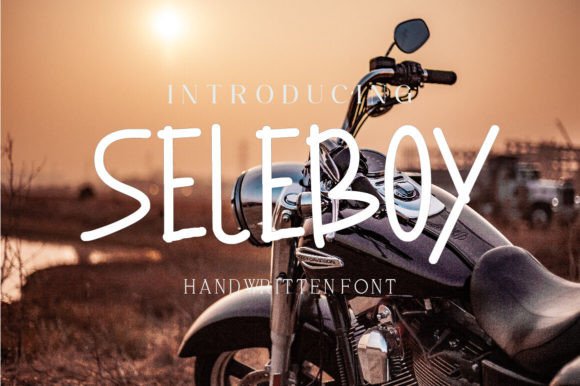 Seleboy: A Handwritten Font That Elevates Digital Design