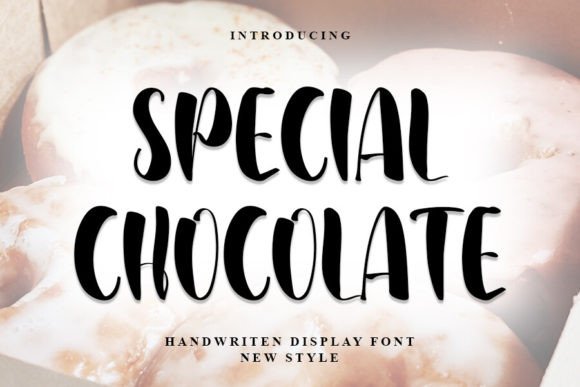 Special Chocolate Font for Branding Projects