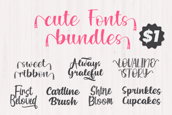 Sweet Cute Collection Font for Engaging Branding