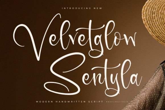 Velvetglow Sentyla Font for Web Design