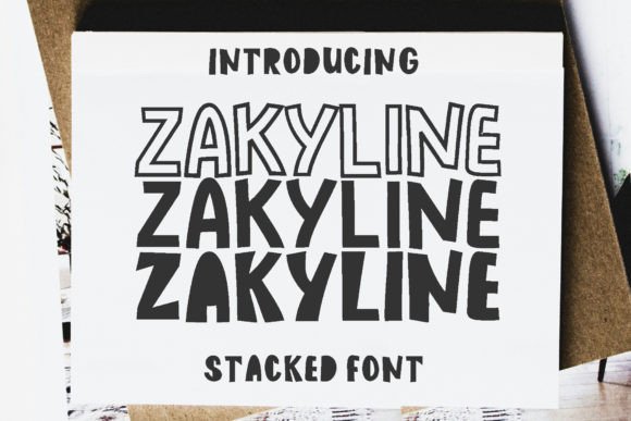 Zakyline: The Handwritten Typeface That Elevates Campaign Visuals